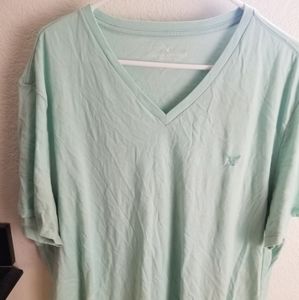 American Eagle Outfitters tshirt sea green men's s